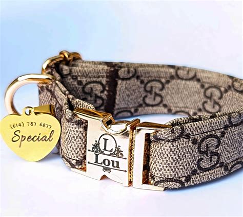 gucci dog collar for sale|gucci dog harness and leash.